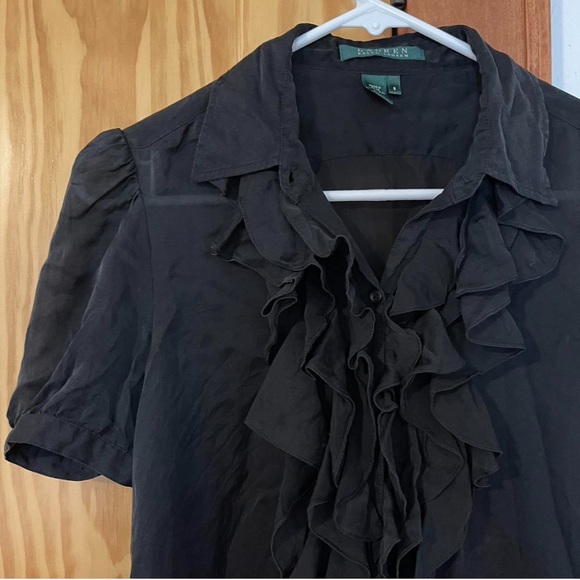 Ralph Lauren Blouse 🖤 - Picture 2 of 5